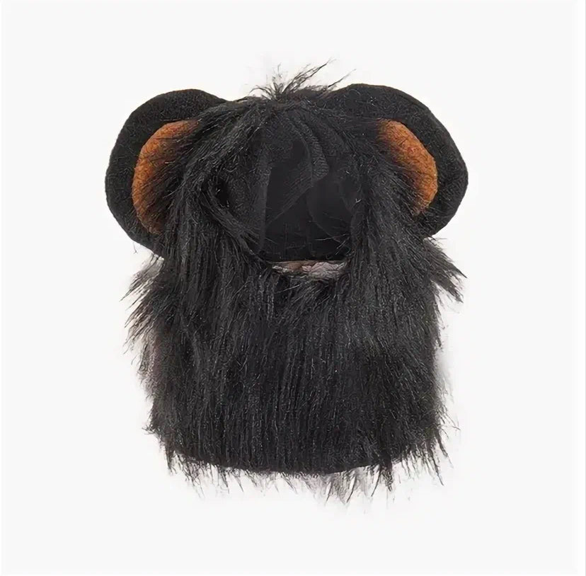 Cute Fun Lion Hat/Wig for Cats