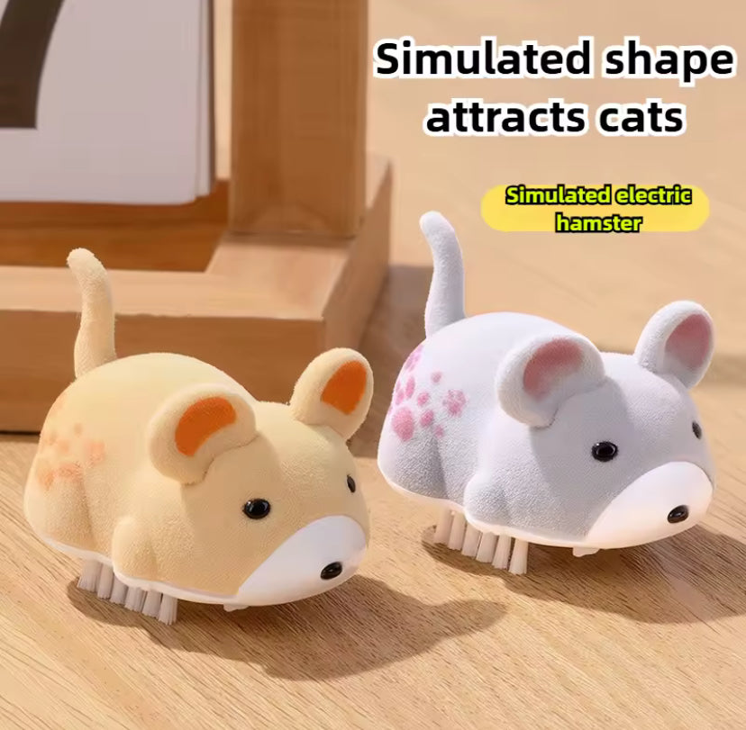 Fun Hamster simulator and stimulator for cats toy