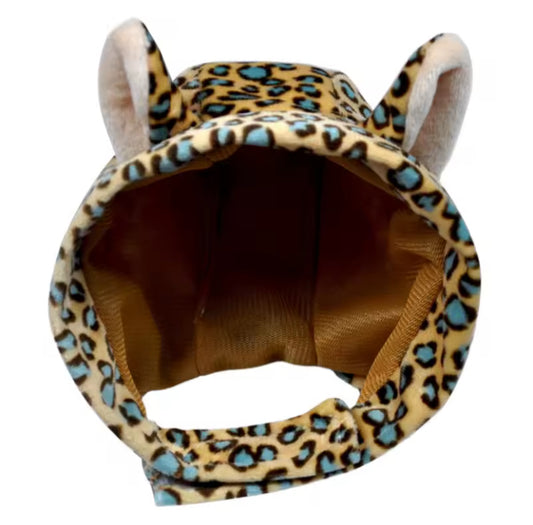 Cute Fun Leopard Hat for Cats