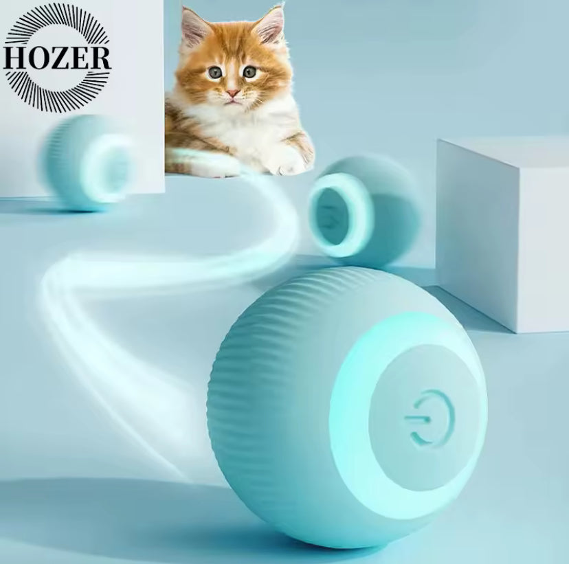 Automatic Rolling Cat Ball – Smart Interactive Electronic Toy for Indoor Cats