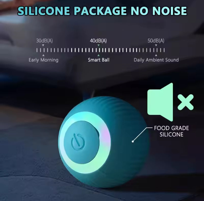 Automatic Rolling Cat Ball – Smart Interactive Electronic Toy for Indoor Cats
